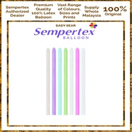 [260 MODELLING SATIN] 100pcs 260 SEMPERTEX MODELLING BALLOON SATIN (100pcs/pack)