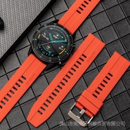 Watchband  华为手表gt2表带硅胶荣耀magic2氟橡胶表链手表带22mm通用三星anima188.my11.1