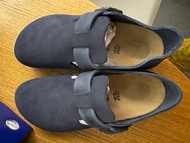 Birkenstock London night blue 拼皮 36