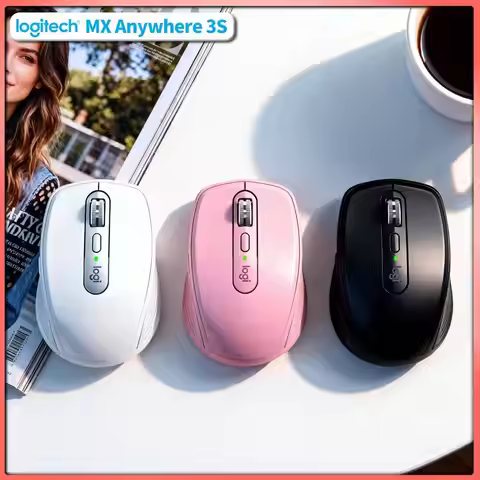 Ergonomic MX Anywhere 3S - Darkfield 8K DPI, Precision Grip, Suitable for Bookstore & Reader Prefere