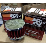 K&N 12mm Engine / Oil Crankcase Breather Valve Intake Filter mini Kn filter 12mm*50mm*56mm  mini Fil