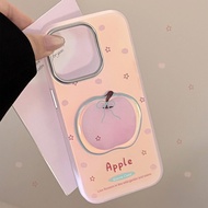 Laser IMD for Iphone15 Phone Case 16pro Max Sculpting Powder Apple 11 Drop-Resistant 14 Girl Korean 