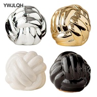 YWJLQH Round Knot Ball Pillow Figurines Knot Ball Pillow for Photography Room Decor