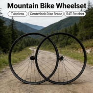 Pasak Mtb Tubeless Wheelset 27.5/29er 28 Holes Center Lock Disc Brake 54T Ratchet 12s Hub Driver 35m