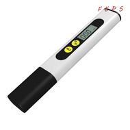 FEPS Digital Water Quality Tester, Plastic 2%-3% TDS Meter, Precise 0-9990ppm White 1ppm 0-9990ppm M