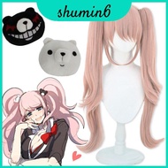 Synthetic Fiber Fashionable Danganronpa Junko Enoshima Cosplay Wig Adults For