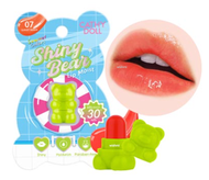 泰國Cathy Doll x Shiny Bear 熊仔潤唇膏 1.1g  07 SUNSET BEACH 平行進口 有色潤唇膏 小熊唇膏 熊仔唇膏