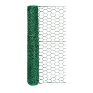 Direct Factory Hexagonal Wire Mesh Green Pvc Coated Chicken Wire Netting