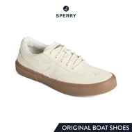 SPERRY CROSSJACK COURT รองเท้าผ้าใบ ผู้ชาย สีขาว ( SNK - STS25816 )