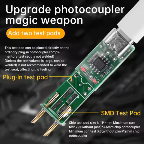 Optocoupler Tester Online Testing Tool Electronic Maintenance Dedicated Four Pin Optocoupler Testing