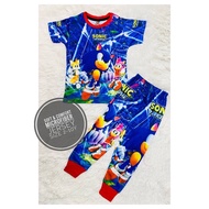SONIC PAJAMAS⭐️BAJU TIDUR KANAK KANAK SONIC