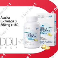 【BUY3FREE1】EXP2027.6 Atomy Alaska E-Omega3 550mg x 180capsules / 99g oat