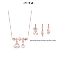 zengliu | สร้อยคอ DIY หรูหราเบาๆ 925 เงินโรสโกลด์