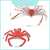 Impressive Static Crab Models Including King Crab And Spider Crab For Kids Playtime