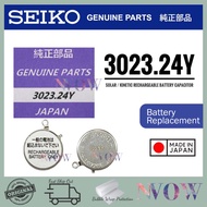 Seiko Solar Kinetic TS920E MT920 Watch Capacitor Battery 302324Y for 5K22 5K23 5K25 V142 V145 V157 (