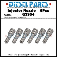 6Pcs Diesel Fuel Injector Nozzle Tips G3S54 for HINO 500 7.7D J08E / Injector 23670-E0031 23670-E003