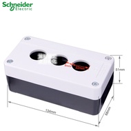 Schneider 22mm Button Box XALB01C YC XALB02C XALB03C Waterproof Dustproof 1 Hole 2 Holes 3 Holes