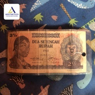 UANG KUNO 2 1/2 RUPIAH TAHUN 1968