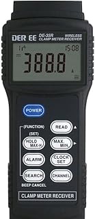 Taiwan Quality DER EE DE-35 Wireless DC/AC Clamp Meter Auto Power Off DC/AC Pliers Auto Range TRMS A
