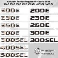 Mercedes 200E 230E 250E 300E 300Sel 400Sel 500Sel Mercy Writing Emblem