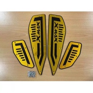 CARPET XMAX-250 CARPET FOOTBOARD CNC ALLOY FLOOR PANEL YAMAHA XMAX 250 FLOOR STEP KARPET XMAX250