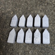 Russian alloy piece BK8. Dimensions 20×8x5mm and 16x6x4mm