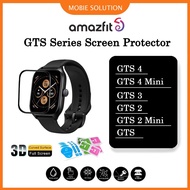 Amazfit GTS 4 Mini GTS3 GTS4 GTS 2 GTS2 Mini 3D Full Curve Screen Protector Gts2mini Gts4mini
