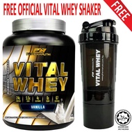 Whey Protein Halal – Vital Whey (Vanilla) 2kg/4.41lbs Whey Isolate With 24g Protein 67 Servings - Fa