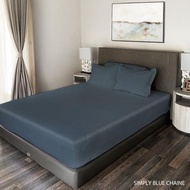 KING RABBIT BEDSHEET - DOUBLE BEDSHEET 160x200x40CM PLAIN PLAIN/