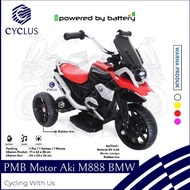 Motor Aki Anak PMB M888 Mainan Motor Aki Anak Murah BMW Motor Listrik