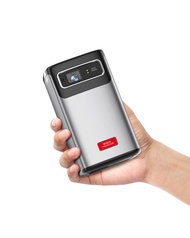 Mini DLP Projector 200 ANSI HD Video/Android 9.0 2GB + 32GB/Touchpad/TOF Autofocus/Wired and Wireles