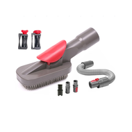 Vacuum Attachment Dog Cat Pet Brush Groom Tool for Dyson V6 V7 V8 V10 V11 V15 Vacuum Cleaner Pet Suction Head Tool