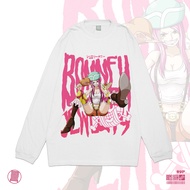 Longsleeve Kaos Jewelry Bonney One Piece Luffy Egghead Vegapunk Kuma Pirates Anime Manga T-Shirt Baj