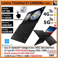 LENOVO ThinkPad X1 CARBON (1 YEAR WARRANTY T&C) Core i7(10th/11th/12th Gen) SLIM Laptop WIN 11 Pro