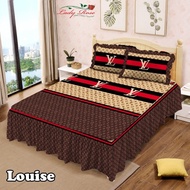 Lady Rose - Sprei RUMBAI King 180x200 Motif Louise