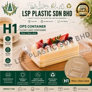 BENXON OPS-H1 Clear Plastic Tray / Bekas Kuih H1 (100pcs±)