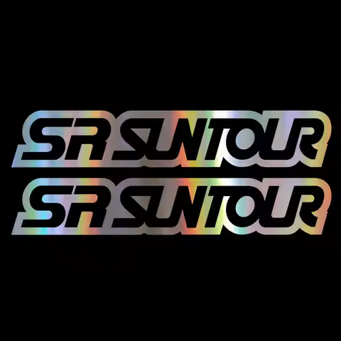 2 x vinyl stickers for sr suntour vinyl sticker aufkleber adesivi sticker Camo sticker
