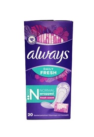 always/護舒寶 - ALWAYS 清新衛生護墊 (20片裝/件) 1件