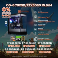 OG-G 79X3D/RTX5080 15.9/M PC GAMING PACKAGE / 48GB DDR5 / 2TB SSD / RTX 5080 16GB + CPU OPTION(S)