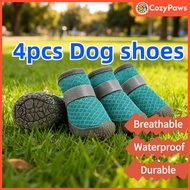 New Dog Shoes Waterproof Breathable Lightweight Comfortable Teddy Poodle Schnauzer Pet Shoes Pet Out