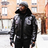 Cockpit American Made Genuine G-1 Zhuangzhi Lingyun TOPGUN Leather Jacket G1 Flight Leather Jacket T