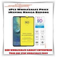 Kaca (3Pcs 9D Full Screen Tempered ) Realme 5 Pro/3/3 Pro/2/2 Pro/C2 9D Edge Tempered