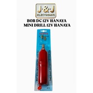 HANAYA 12V DC DRILL MINI PCB DRILL MINI HAND DRILL