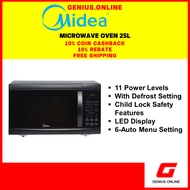 Midea Microwave Oven (25L) EM825AGS-BK/EM825AGSBK