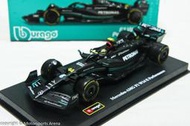 【現貨特價】1:43 Bburago F1 2023 Mercedes AMG W14 #44 Hamilton