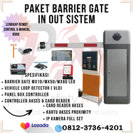 PAKET BARRIER GATE AKSES SYSTEM PORTAL OTOMATIS PALANG PARKIR PERUMAHAN INCLUDE VLD TANAM