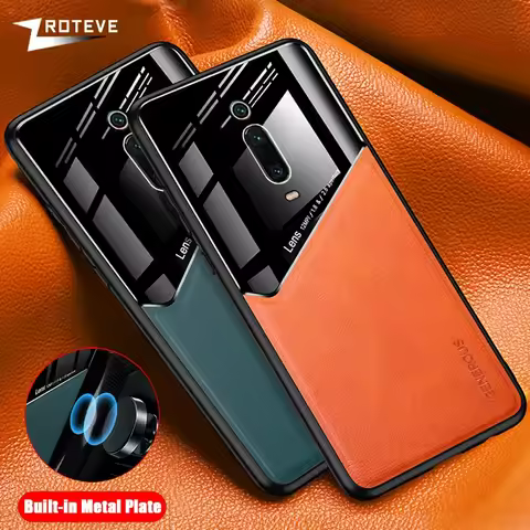 Mi9T Pro Case ZROTEVE PU Leather Car Magnetic Hard PC Cover For Xiaomi Mi 9T Pro Xiomi Redmi K20 For
