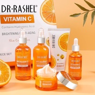 DR.RASHEL Vitamin C Brightening & Anti-aging Skincare Set Facial Cleanser / Face Serum / Face Cream 