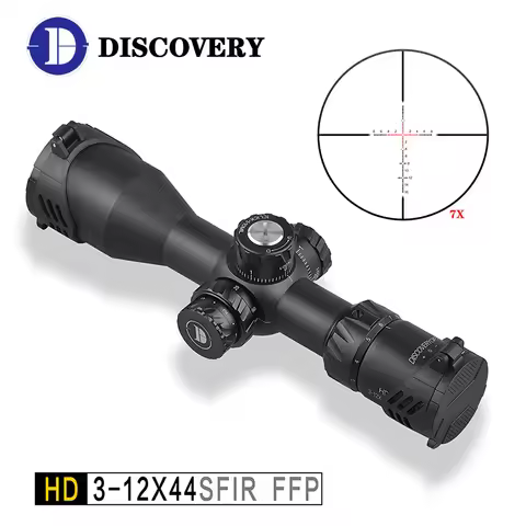 Discovery HD 3-12X44SFIR HD 3-12X44SFIR FFP-MIL First Focal Plane Compact Riflescope Tube Diameter:3