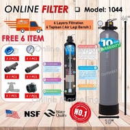 WATERMAN FRB 10 X 44 OUTDOOR SAND WATER FILTER - GREY COLOR ( 6 LAYER OR 7 LAYER )